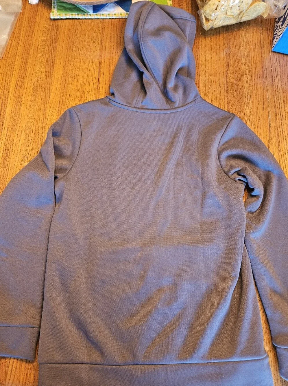 Under Armour Logo Hooded Pullover - Slate Gray